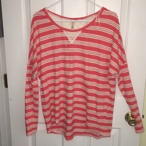 Long sleeve striped shirt